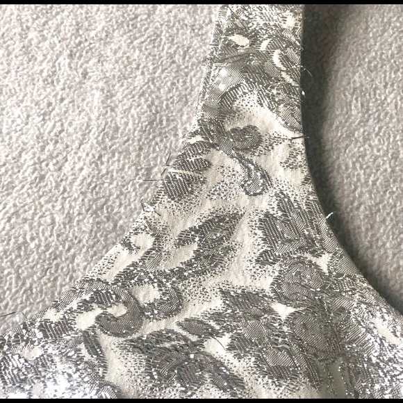 Vintage Shiny Maxi 60s Dress - Picture 4 of 5